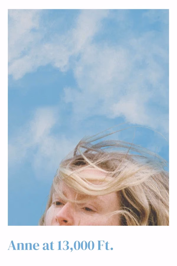 Anne at 13,000 Feet. (2021)