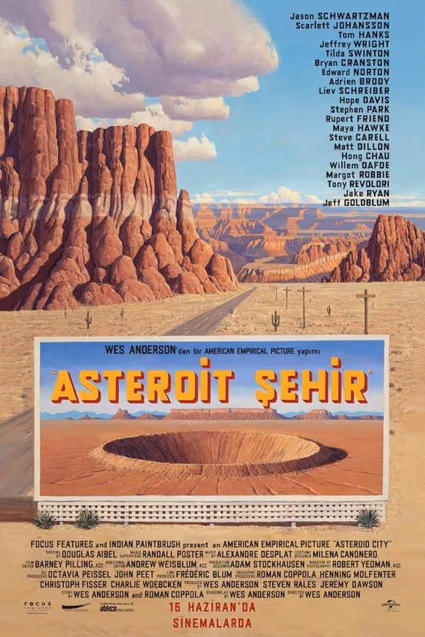 Asteroit Şehir - Asteroid City (2023)