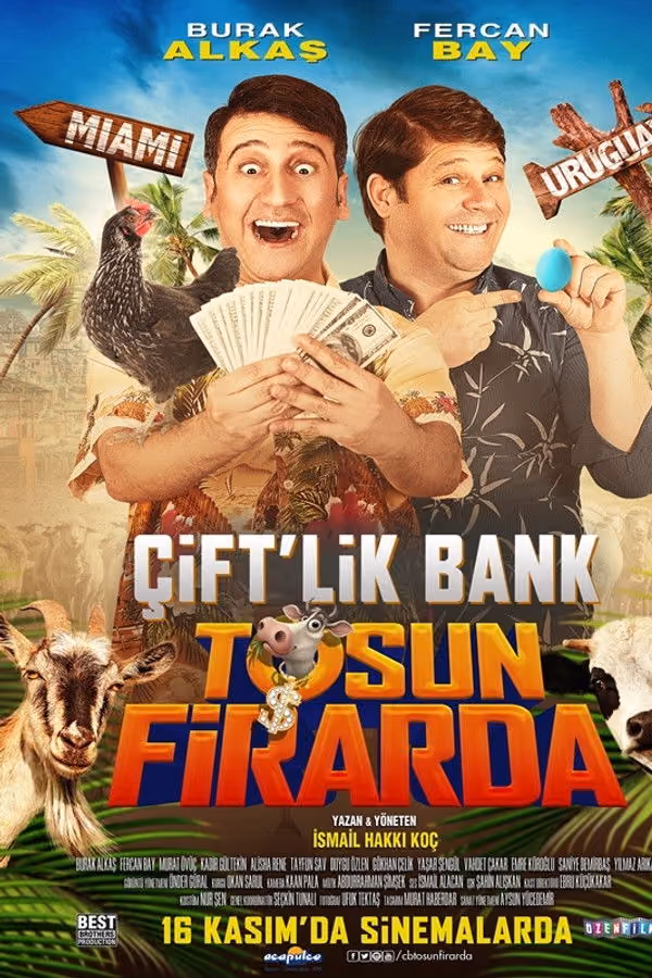 Çift'lik Bank: Tosun Firarda (2018)