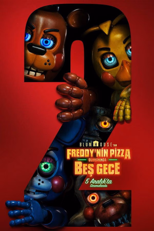 Freddy'nin Pizza Dükkanında Beş Gece 2 - Five Nights at Freddy's 2 (2025)