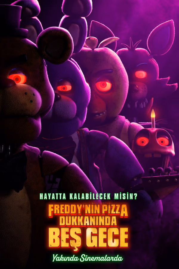 Freddy'nin Pizza Dükkanında Beş Gece - Five Nights at Freddy's (2023)