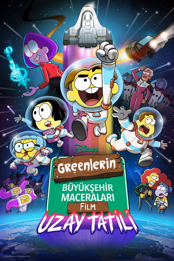 Greenlerin Büyükşehir Maceraları, Film: Uzay Tatili - Big City Greens the Movie Spacecation (2024)