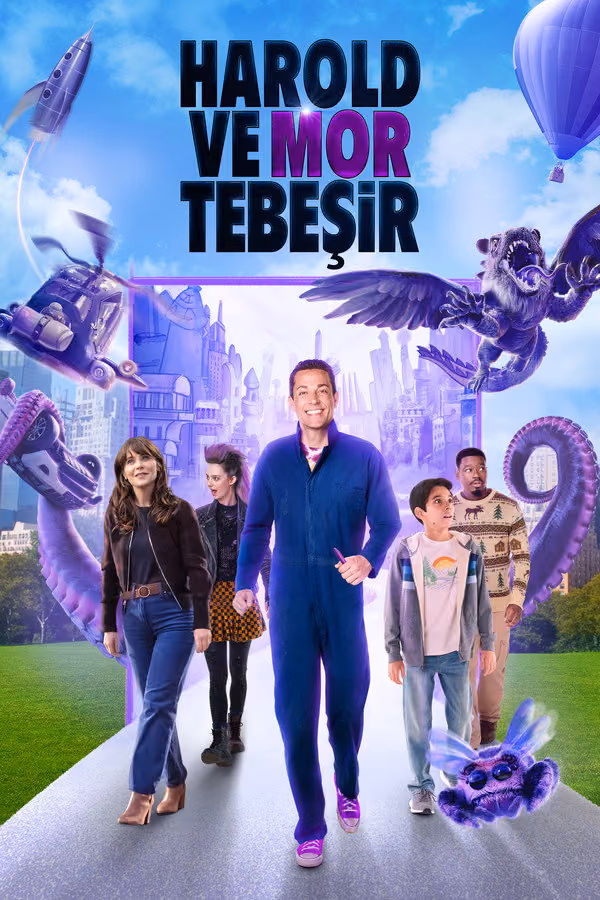 Harold ve Mor Tebeşir - Harold and the Purple Crayon (2024)