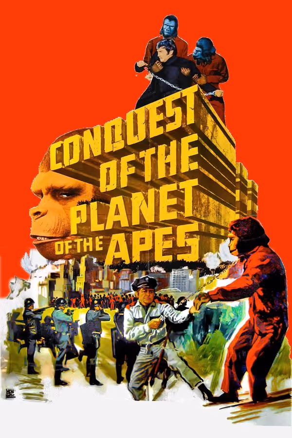 Maymunlar Cehenneminde İsyan - Conquest of the Planet of the Apes (1972)
